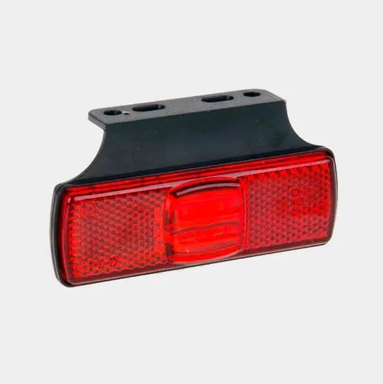 Фонарь габаритный FRISTOM LED красного цвета с кронштейном