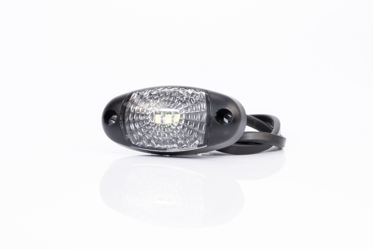 Фонарь габаритный FRISTOM LED красный (провод) (72x34x18) FT-025 C LED