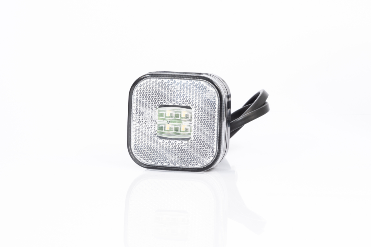 Фонарь габаритный FRISTOM желтый кабель 2*0,75мм FT-027 Z LED