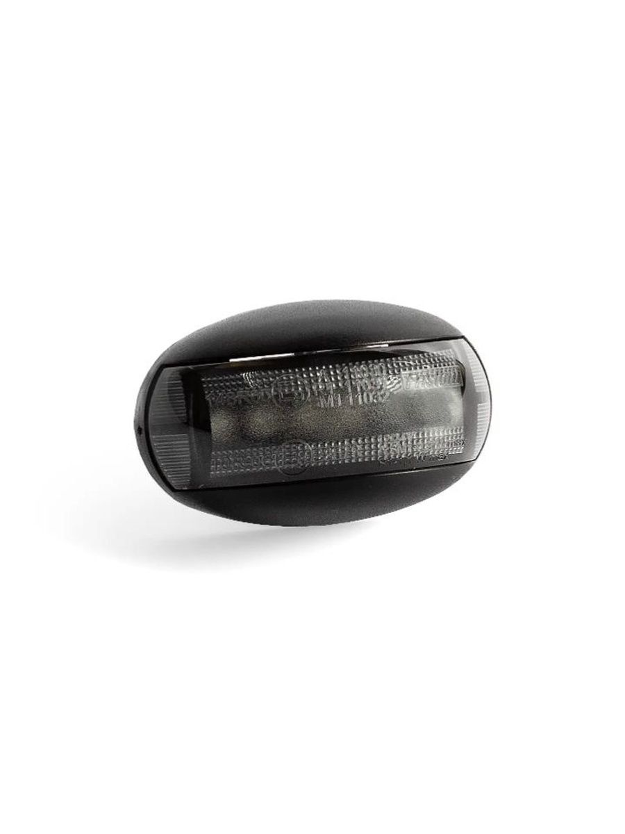 Фонарь габаритный Fristom LED 12-36В, белый белый, версия DARK и проводом 0,15м. (60x38x32)
