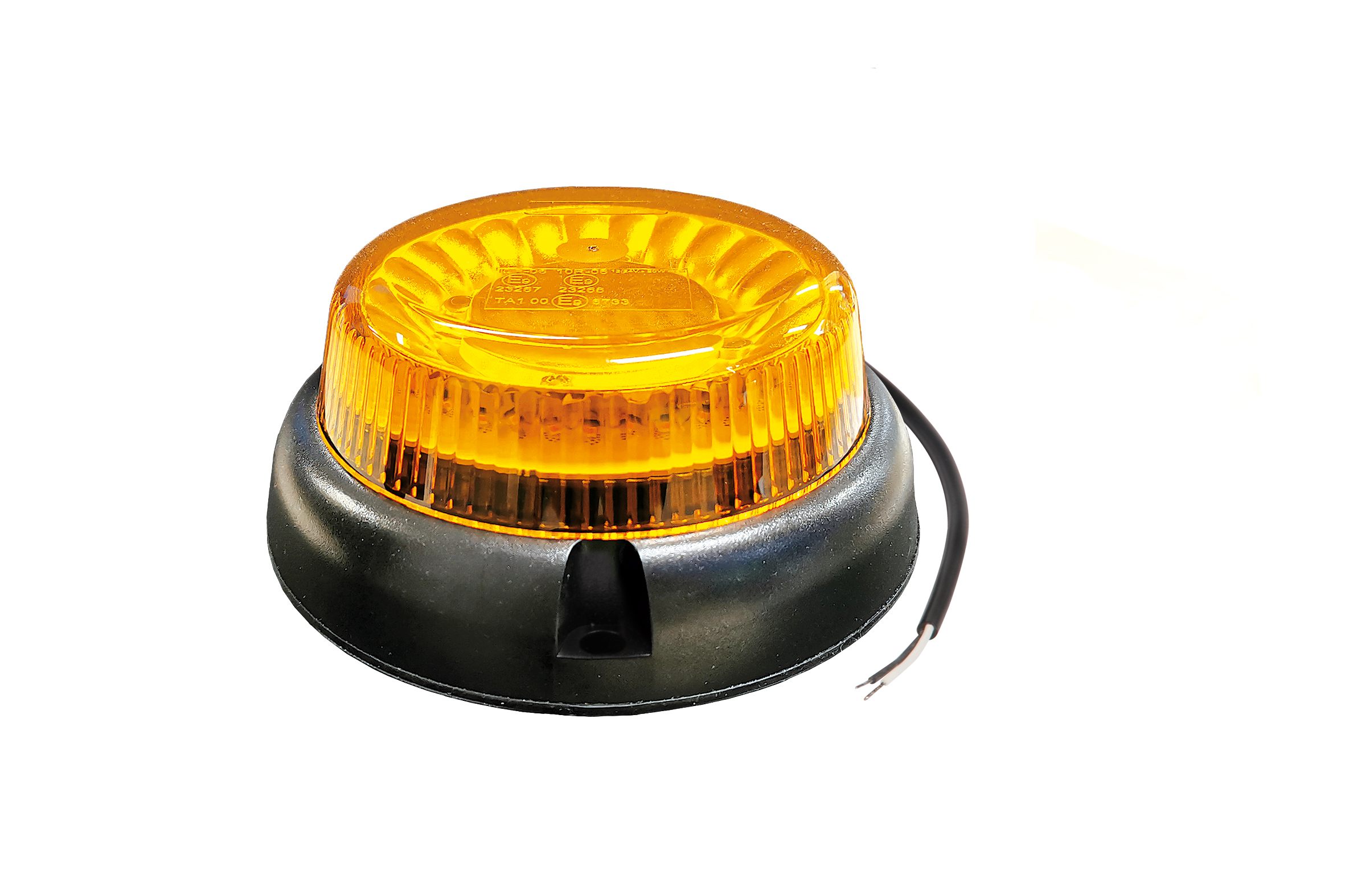 Фонарь предупред.-сигнальный LED 12-36V, с двойной вспышкой, крепится тремя винтами, с кабелем 1,5 м