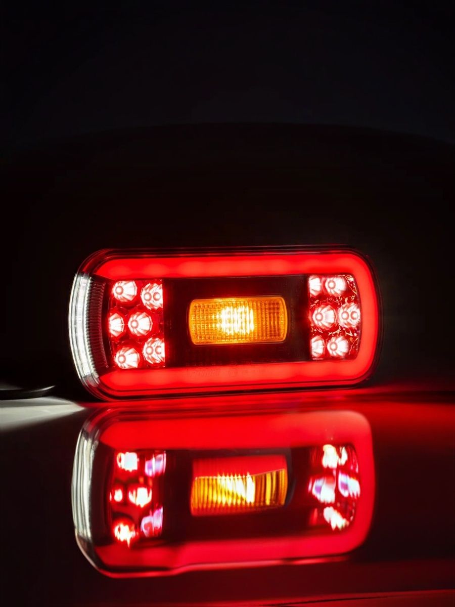 Фонарь задний Fristom FT130 LED, оригинал, 6-функциональный фонарь Фристом