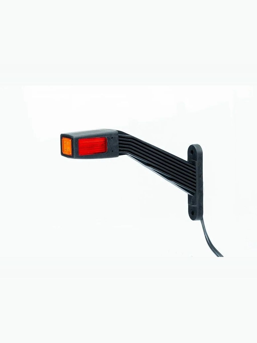 Фонарь габаритный светодиодный левый Fristom FT-145 L LED 3-функциональный, резиновый рог, с проводом 0.3 м