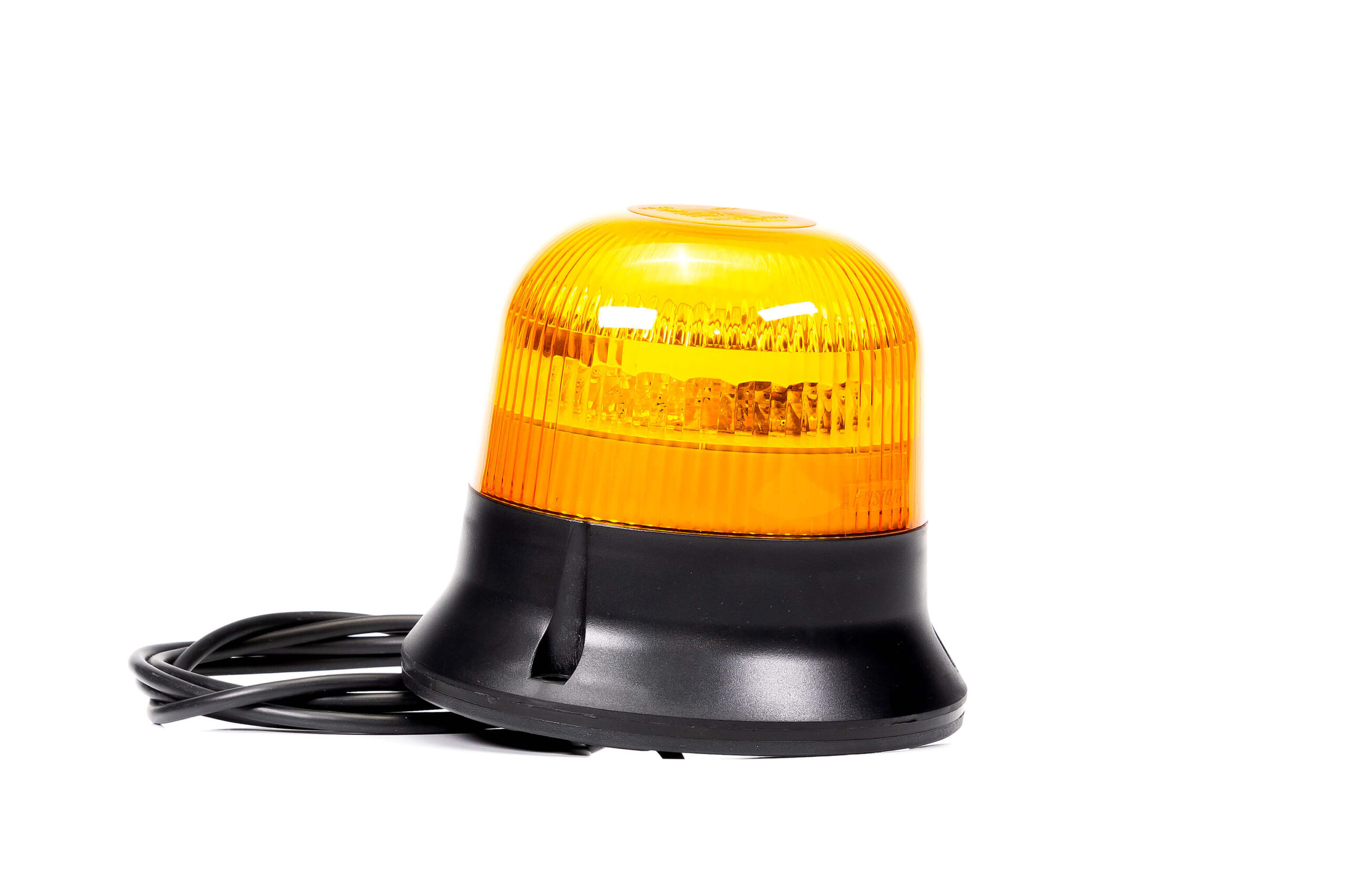 Фонарь предупред-сигнал LED 12-36V, с двойной вспышкой, жёлтый, крепится тремя винтами с кабел. 1.5м