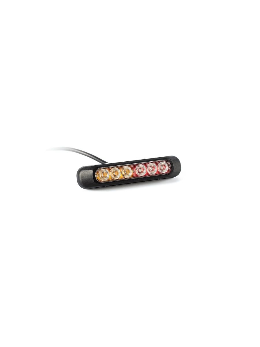 Фонарь задний универс. FT330LED 12В/24B, 3-х функциональный СТОП/ГАБАРИТ/УКАЗАТЕЛЬ ПОВОРОТА (132x28x19)